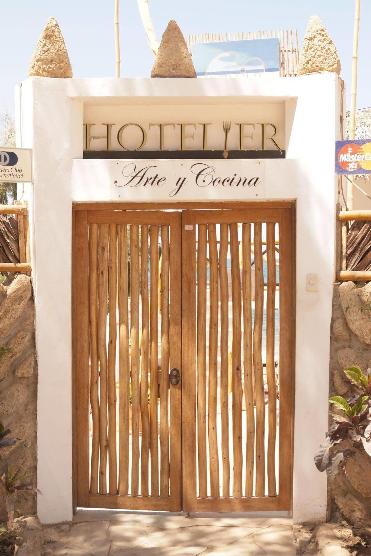 Hotelier Arte Y Cocina Máncora Exterior foto